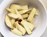 根菜茄子中華風ハヤシライス味温野菜サラダ作り方4写真