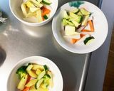 根菜茄子中華風ハヤシライス味温野菜サラダ作り方8写真
