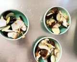 根菜茄子中華風ハヤシライス味温野菜サラダ作り方12写真