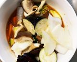 根菜茄子中華風ハヤシライス味温野菜サラダ作り方14写真