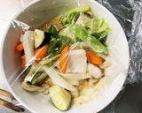 レンジ肉無豆腐きな粉梅パスタ味野菜炒め作り方13写真