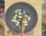 阿蘇の野菜たっぷり!ナスの肉味噌丼作り方6写真