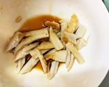 肉無チクワきな粉味噌カツ丼味野菜炒め作り方1写真