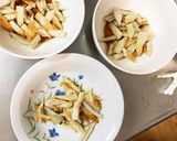 肉無チクワきな粉味噌カツ丼味野菜炒め作り方2写真