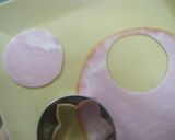 ピンクのリボン♡お弁当おめかし♡作り方1写真