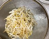 肉無チクワきな粉味噌カツ丼味野菜炒め作り方5写真