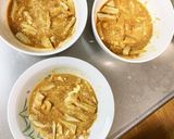 肉無チクワきな粉味噌カツ丼味野菜炒め作り方9写真