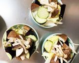 肉無チクワきな粉味噌カツ丼味野菜炒め作り方10写真