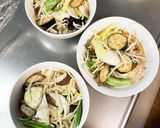 肉無チクワきな粉味噌カツ丼味野菜炒め作り方13写真
