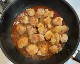 甘辛美味しい♡チキンケチャップ作り方5写真