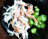 胡麻ドレッシング入り里芋サラダ作り方2写真
