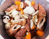 手作り切り干し大根と竹輪の煮物作り方8写真