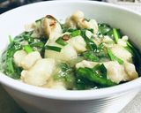 冬といえば｡｡｡もつ煮丼作り方8写真