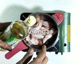 手羽元、酢、水、以上 #冬レシピ作り方1写真