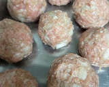 我が家のスープ用作り置き肉団子①作り方4写真