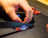 砂肝の生海苔アヒージョ作り方1写真