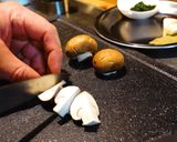 砂肝の生海苔アヒージョ作り方3写真