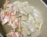 ハヤトウリの中華炒め（コンニャク豚肉入）作り方8写真
