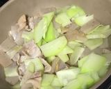 ハヤトウリの中華炒め（コンニャク豚肉入）作り方9写真