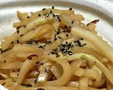 ハヤトウリの中華炒め（コンニャク豚肉入）作り方13写真