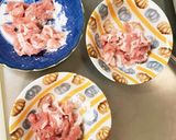 簡単ピリ辛きな粉焼肉豚こま大根青椒肉絲風作り方3写真