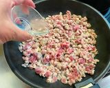 にんにくの効いた豚ひき肉ふりかけ作り方5写真