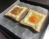 目玉焼き食パン作り方1写真