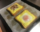 目玉焼き食パン作り方2写真