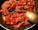 生姜香る煮込みレバー作り方2写真