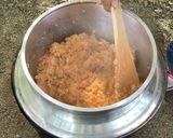 羽釜でチキンライス作り方12写真