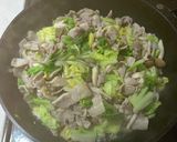 白菜のクリーム煮作り方4写真