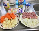 野菜とお肉のクリームシチュー!(^^)!作り方2写真