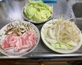 豚バラと野菜の味噌鍋!(^^)!作り方2写真