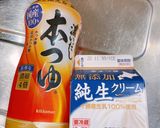 超簡単★麺つゆで海苔クリームパスタ作り方1写真
