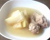 旬の大根と鶏手羽もとの、こっくり醤油煮作り方4写真