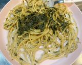 超簡単★麺つゆで海苔クリームパスタ作り方6写真