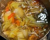 おろし生姜と野菜スープの味噌ラーメン作り方3写真
