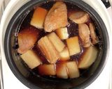 炊飯器で簡単!大根と豚の煮物作り方4写真
