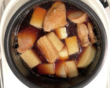 炊飯器で簡単！大根と豚の煮物作り方4写真