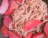 ド・ピンクかわいいライスパスタ作り方8写真