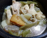 ふきの煮物リメイク　手羽元おでん風作り方1写真