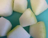 冬瓜と鶏もも肉の煮物　葛煮風　簡単★小鉢作り方1写真