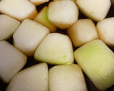 冬瓜と鶏もも肉の煮物　葛煮風　簡単★小鉢作り方4写真