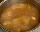 冬瓜と鶏もも肉の煮物　葛煮風　簡単★小鉢作り方6写真