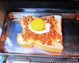魚の照り焼きそぼろトースト作り方3写真