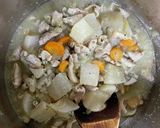 水なしで煮込む、塩モツ煮（圧力鍋）作り方6写真