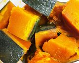 今朝の4w1hサンド「かぼちゃの煮物」作り方1写真