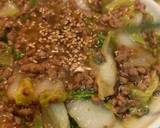 簡単冬レシピ！白菜と合い挽き肉のおかず作り方10写真