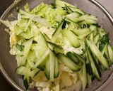 我が家の無限白菜サラダ作り方3写真