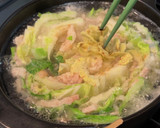 超簡単！冬レシピ 白菜のみぞれ鍋作り方14写真